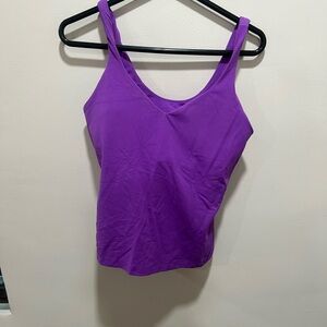Lululemon Athletica Purple Fitted Camisole Tank Top